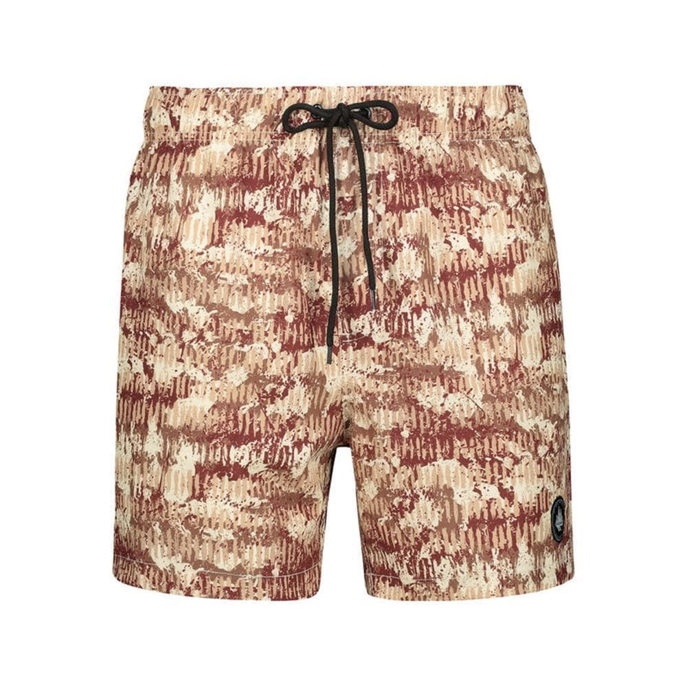 Hi-Tec Mens Splatter Swim Short - Cappucino
