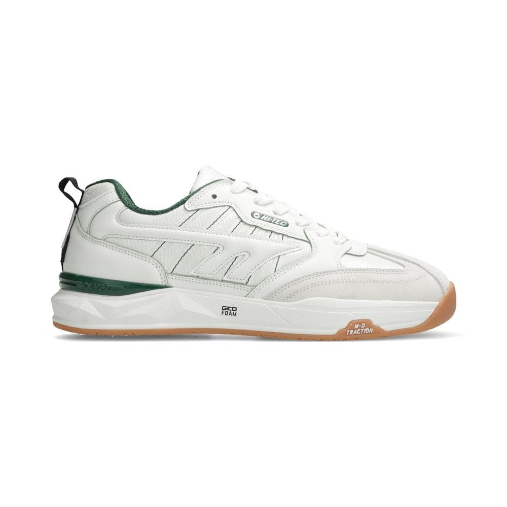 Hi-Tec Squash Classic OG - White/Cool Grey/Squash Green