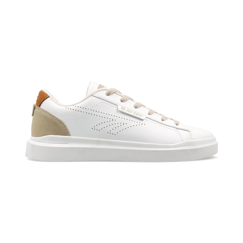 Hi-Tec Harley - White/Taupe/Brown