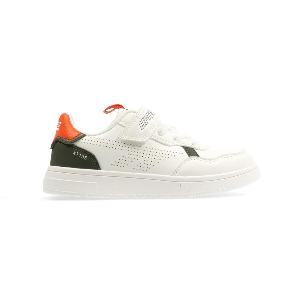 Paris Classic JNR - White/Deep Lichen Green/Tangerine