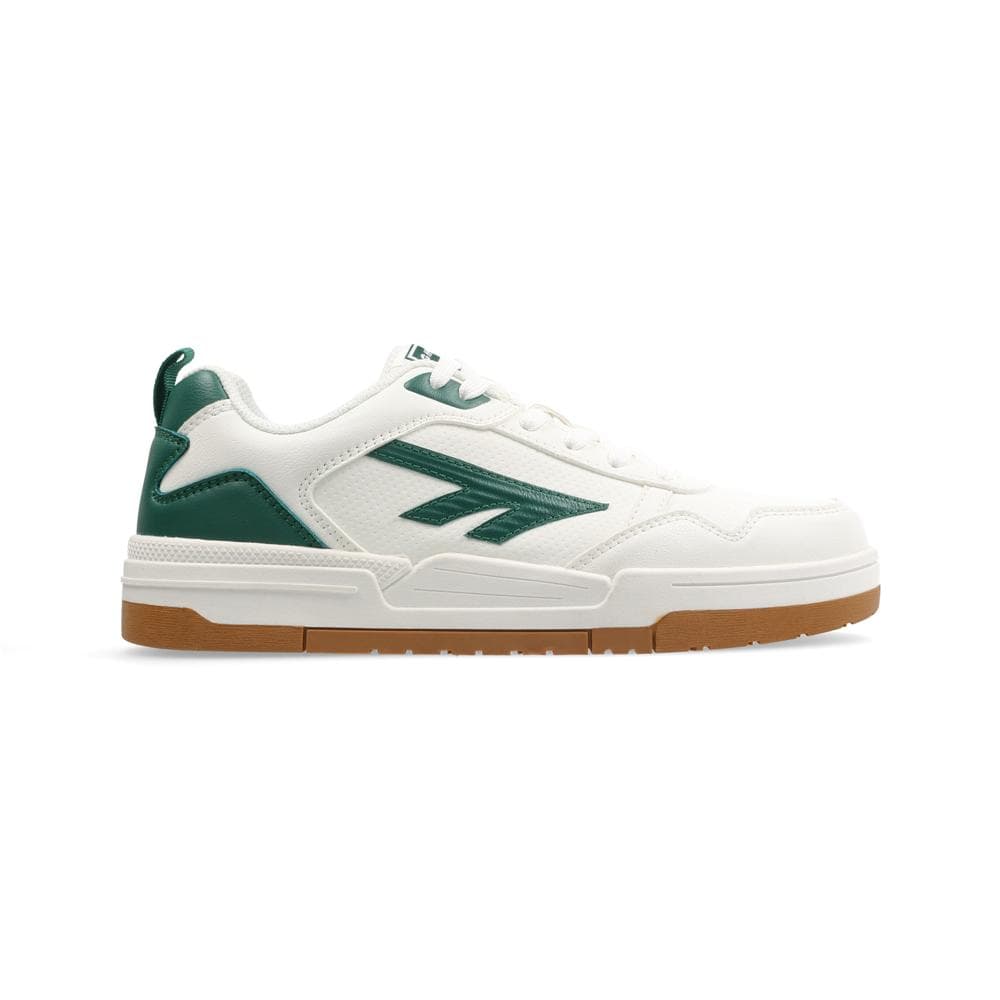 Broadway Low - White/Posy Green