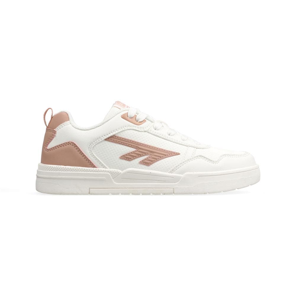 Broadway Low W - White/Cameo Rose