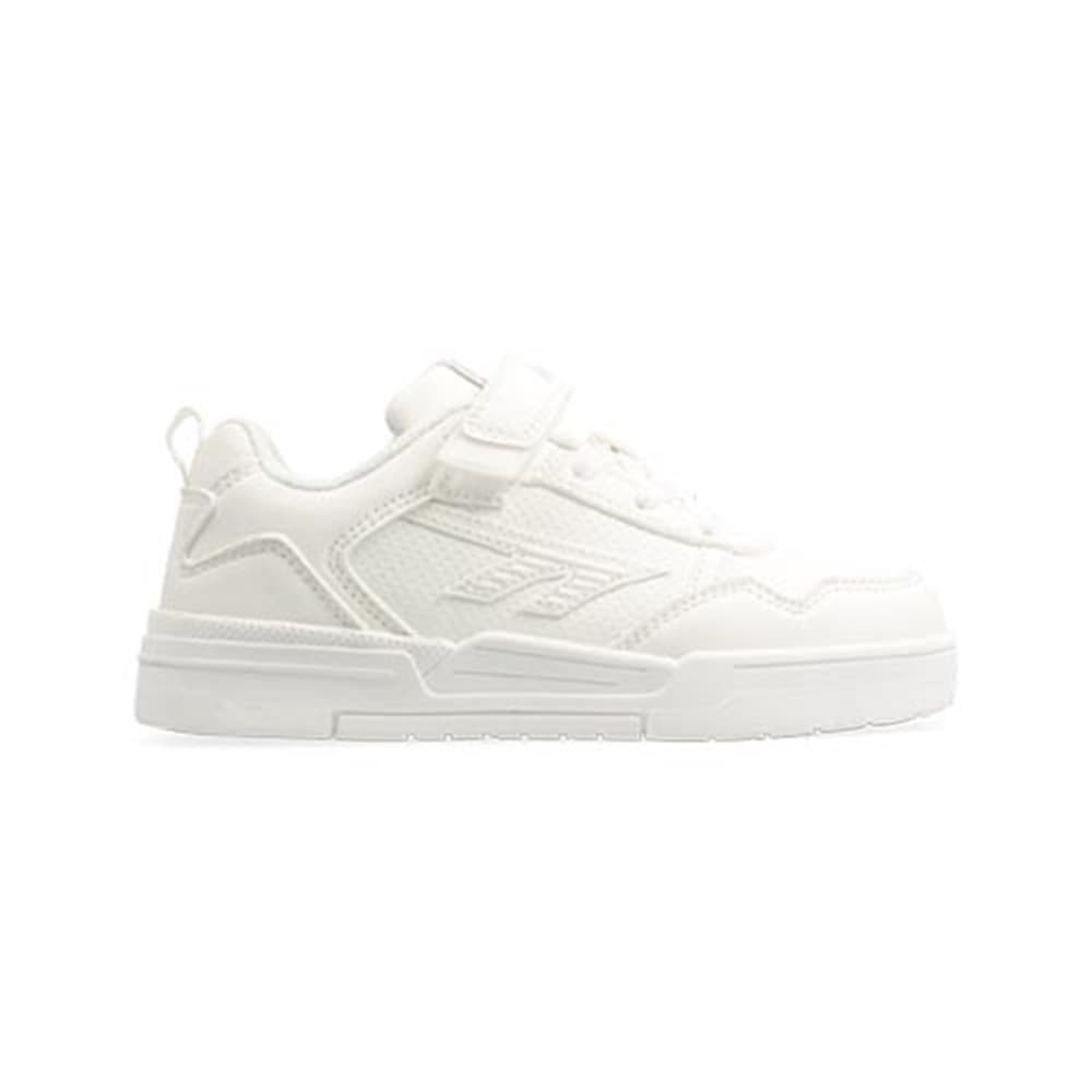 Braodway Low Velcro JNR - Triple White