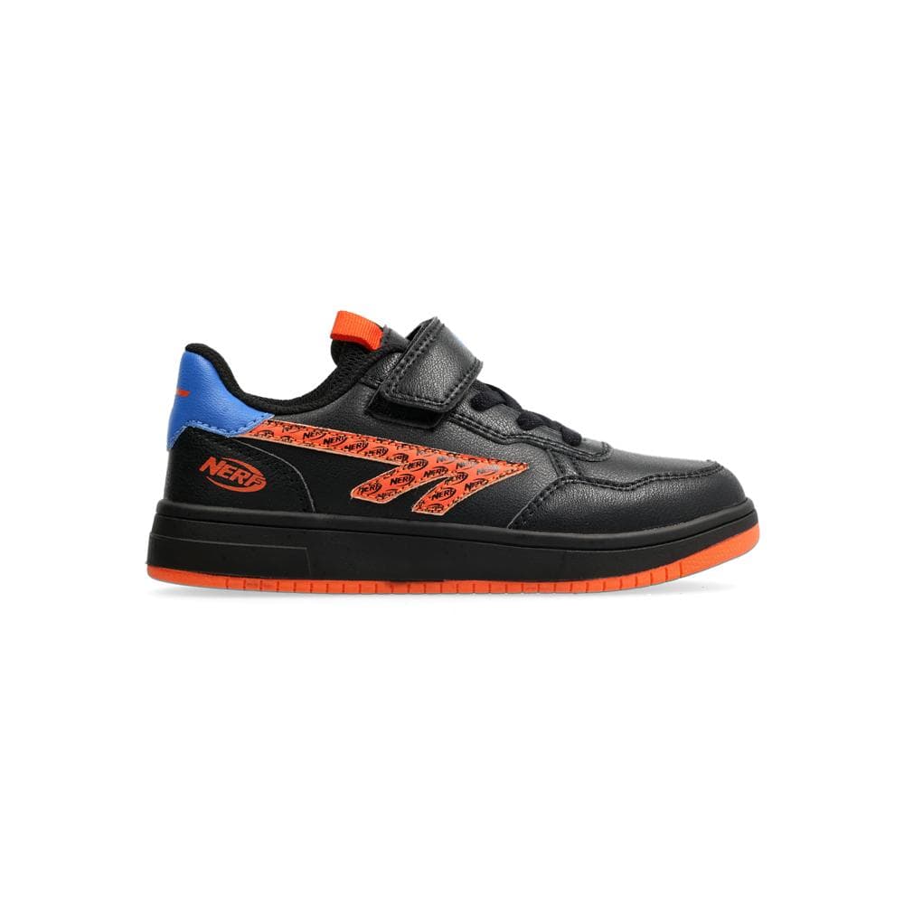 NERF JNR Sneaker - Black/Tangerine