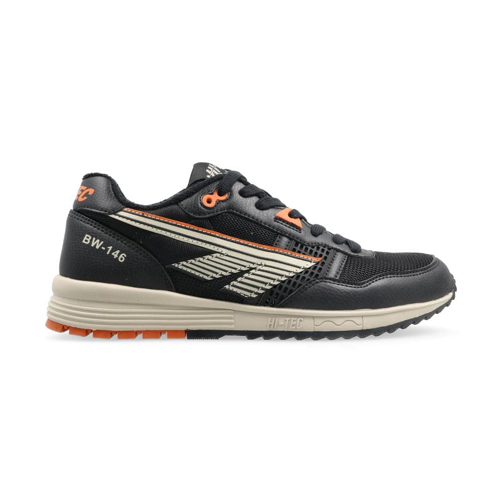 Hi-Tec Badwater - Black/Orange Rust/Oatmeal