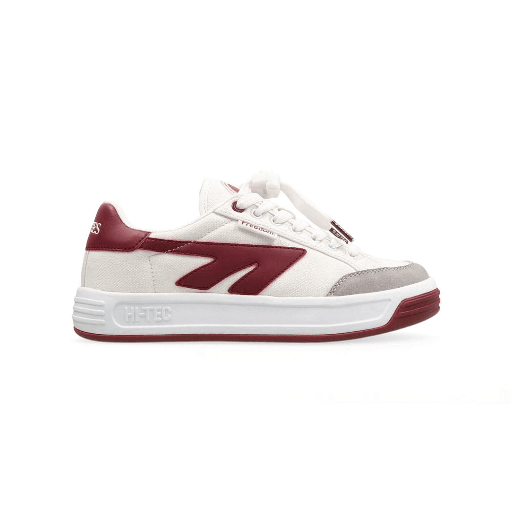 Maties Sneaker - White/Maroon