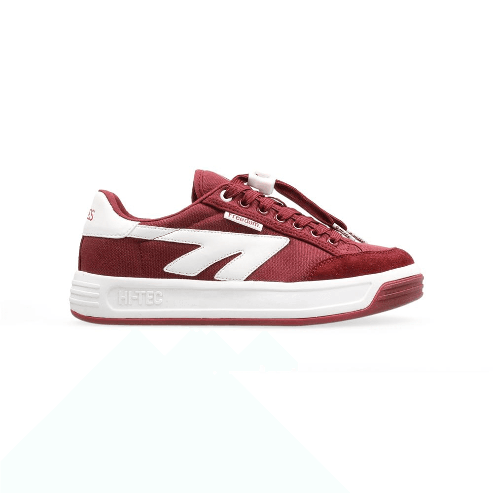Maties Sneaker - Maroon/White