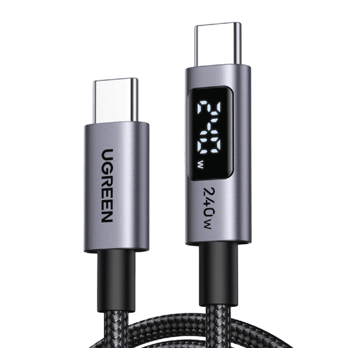 UGREEN 240W USB Type-C Cable with LED Display 1M