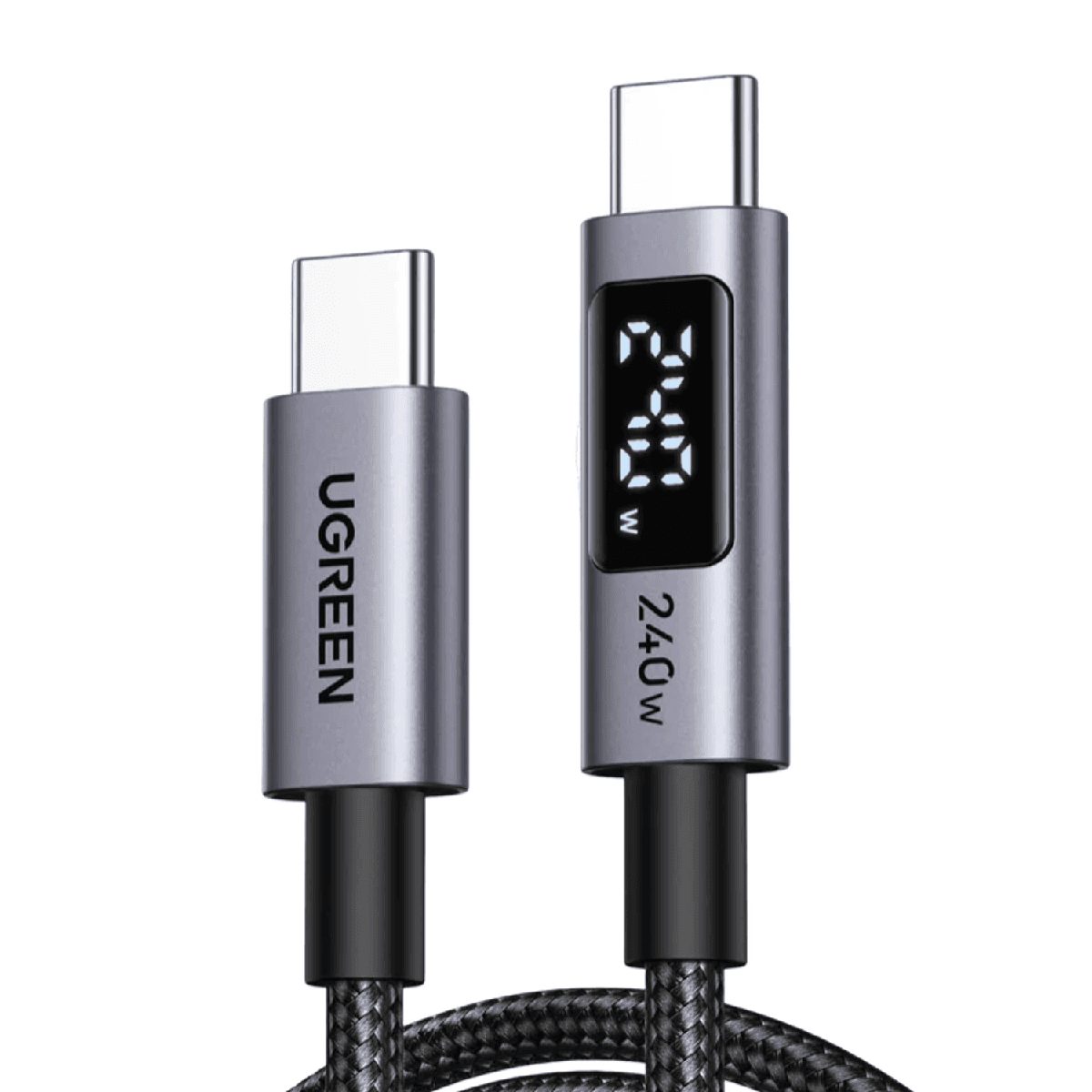 UGREEN 240W USB Type-C Cable with LED Display 2M