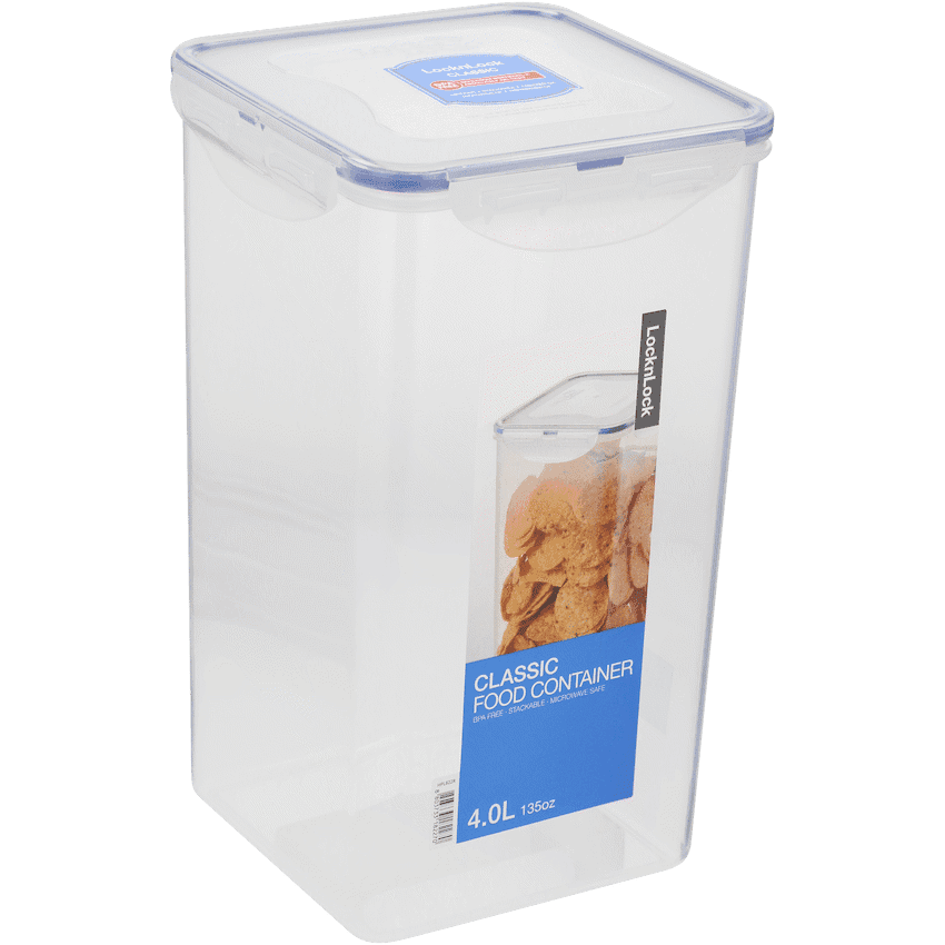 LocknLock square container 4lt ( Order in Qty of 3)