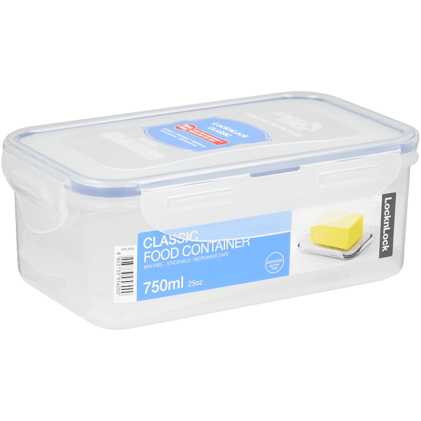 LocknLock butter/ cheese container 750ml ( Order in Qty of 4)