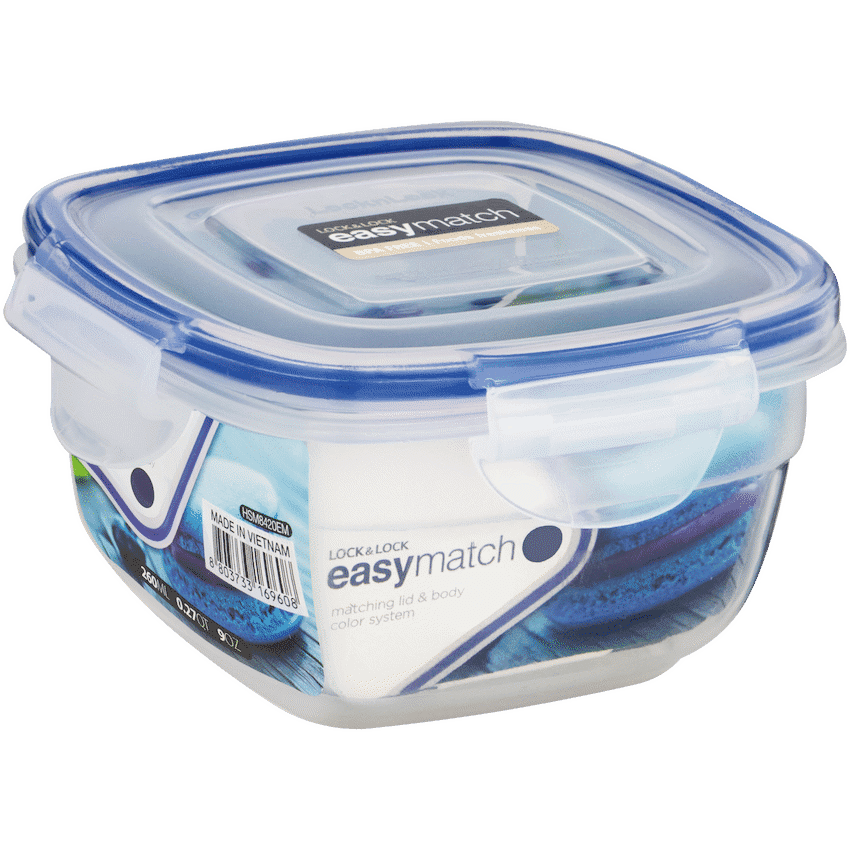 LocknLock Easy Match square 260ml ( Order in Qty of 6)