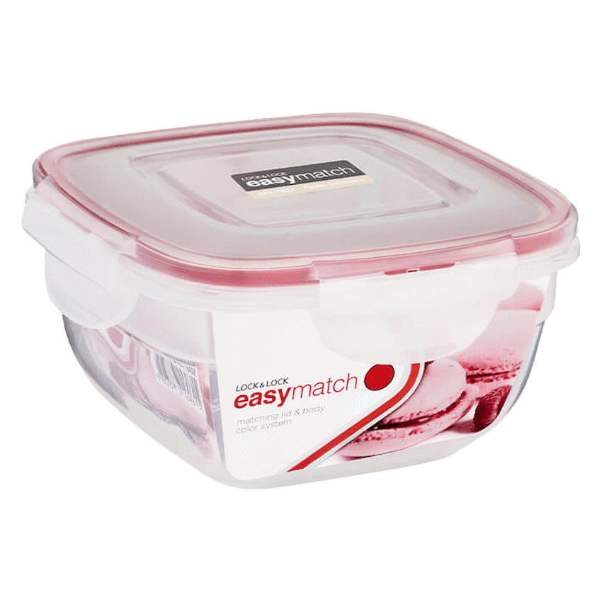 LocknLock Easy Match square 520ml ( Order in Qty of 2)