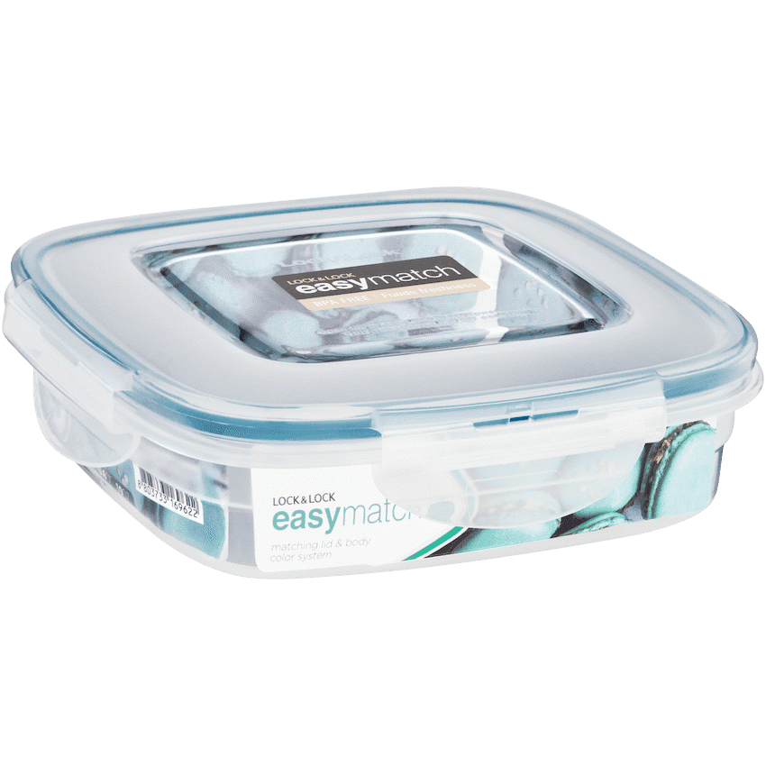 LocknLock Easy Match square 550ml ( Order in Qty of 3)