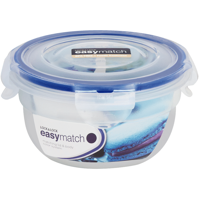 LocknLock Easy Match round 250ml ( Order in Qty of 5)