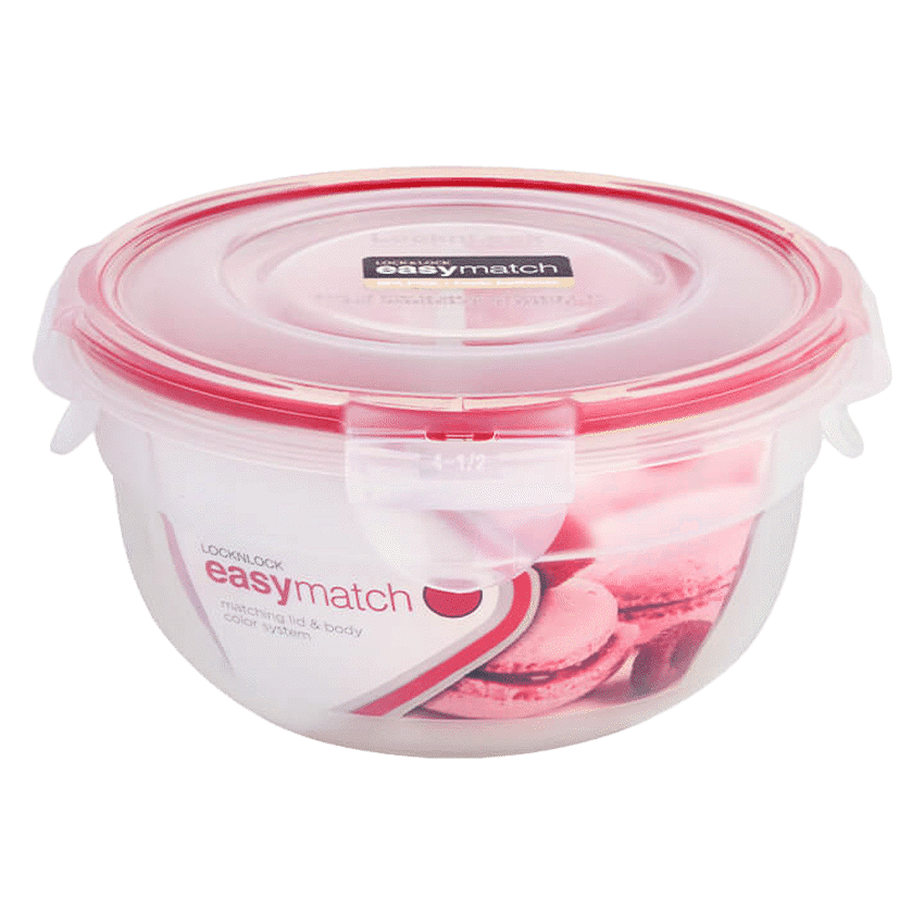LocknLock Easy Match round 480ml ( Order in Qty of 4)