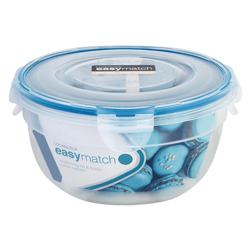 LocknLock Easy Match round 850ml ( Order in Qty of 4)