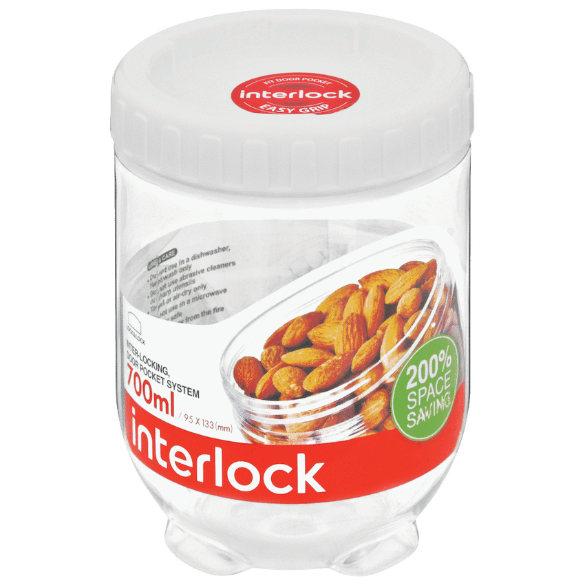 LocknLock Interlock container 700ml wt ( Order in Qty of 8)