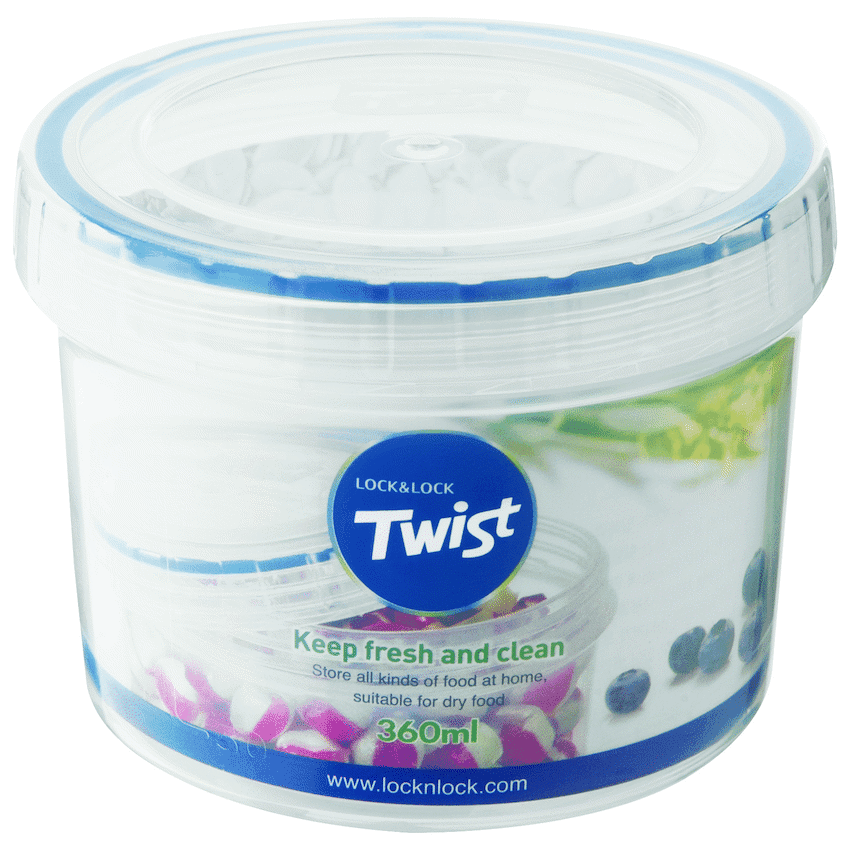 LocknLock Twist container 360ml ( Order in Qty of 3)