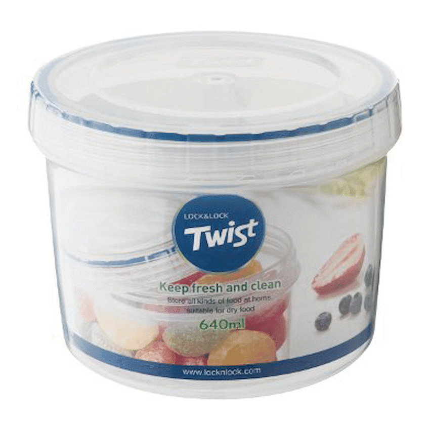 LocknLock Twist container 640ml ( Order in Qty of 2)