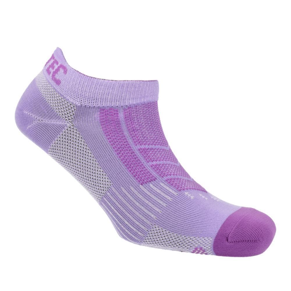 Hi-Tec Cushion Sport Sock Ladies 3 Pack - Pink/Purple/Turqouise