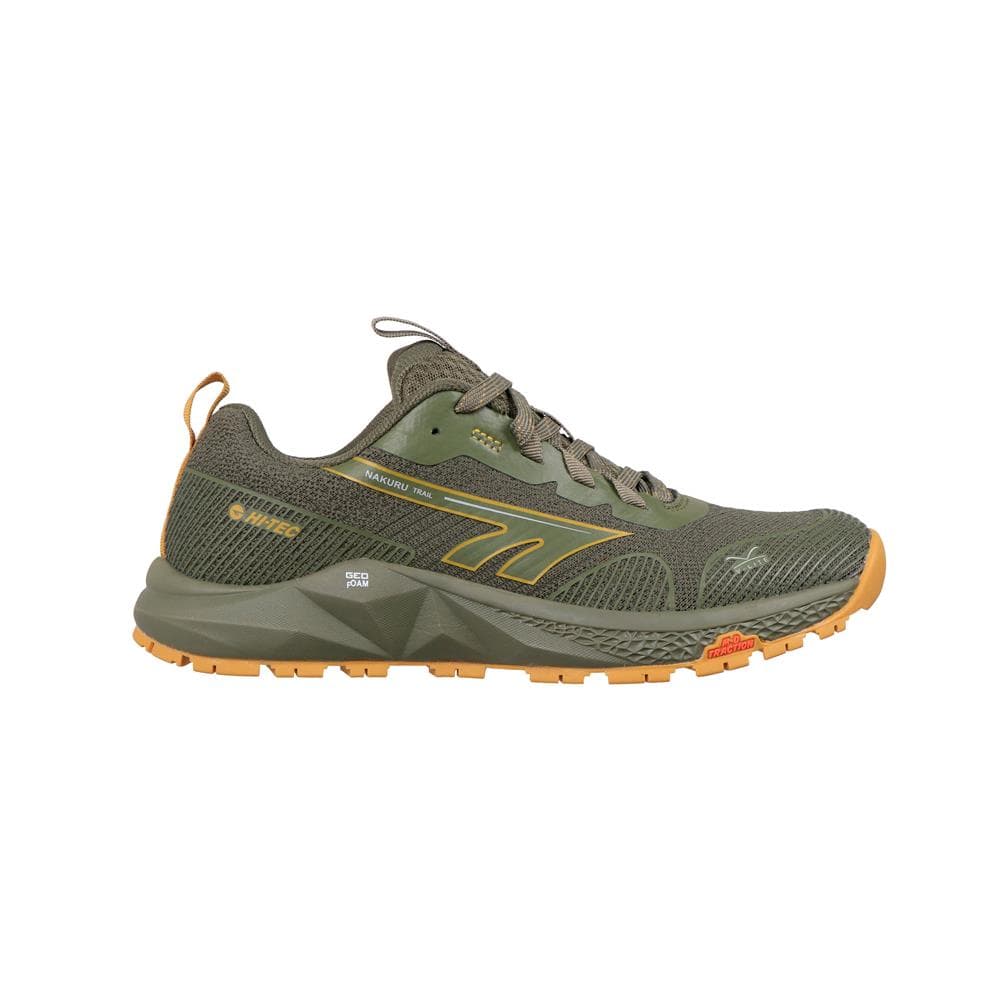 Hi-Tec Geo-Nakuru - Deep Lichen Green/Golden Spice