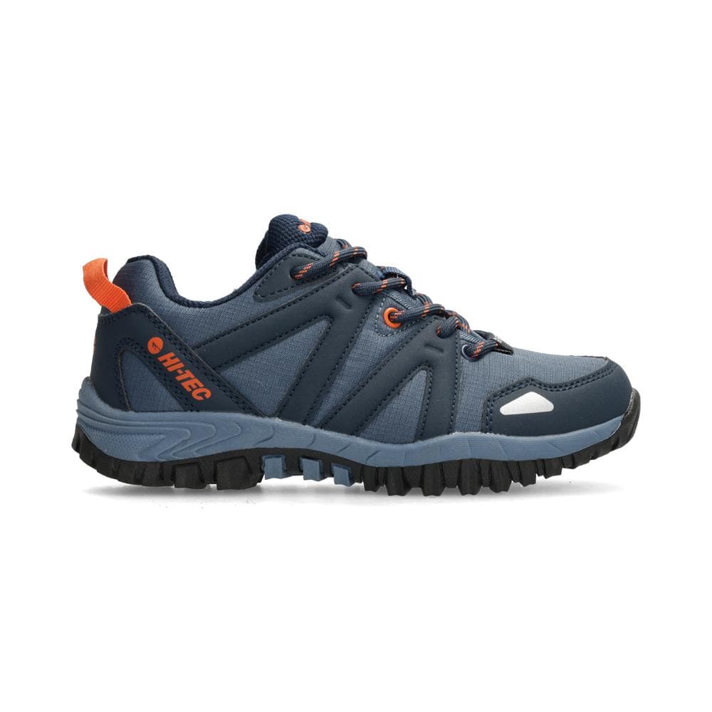 Hi-Tec Ares JNR - Moonlit Ocean/Dark Denim/Red orange