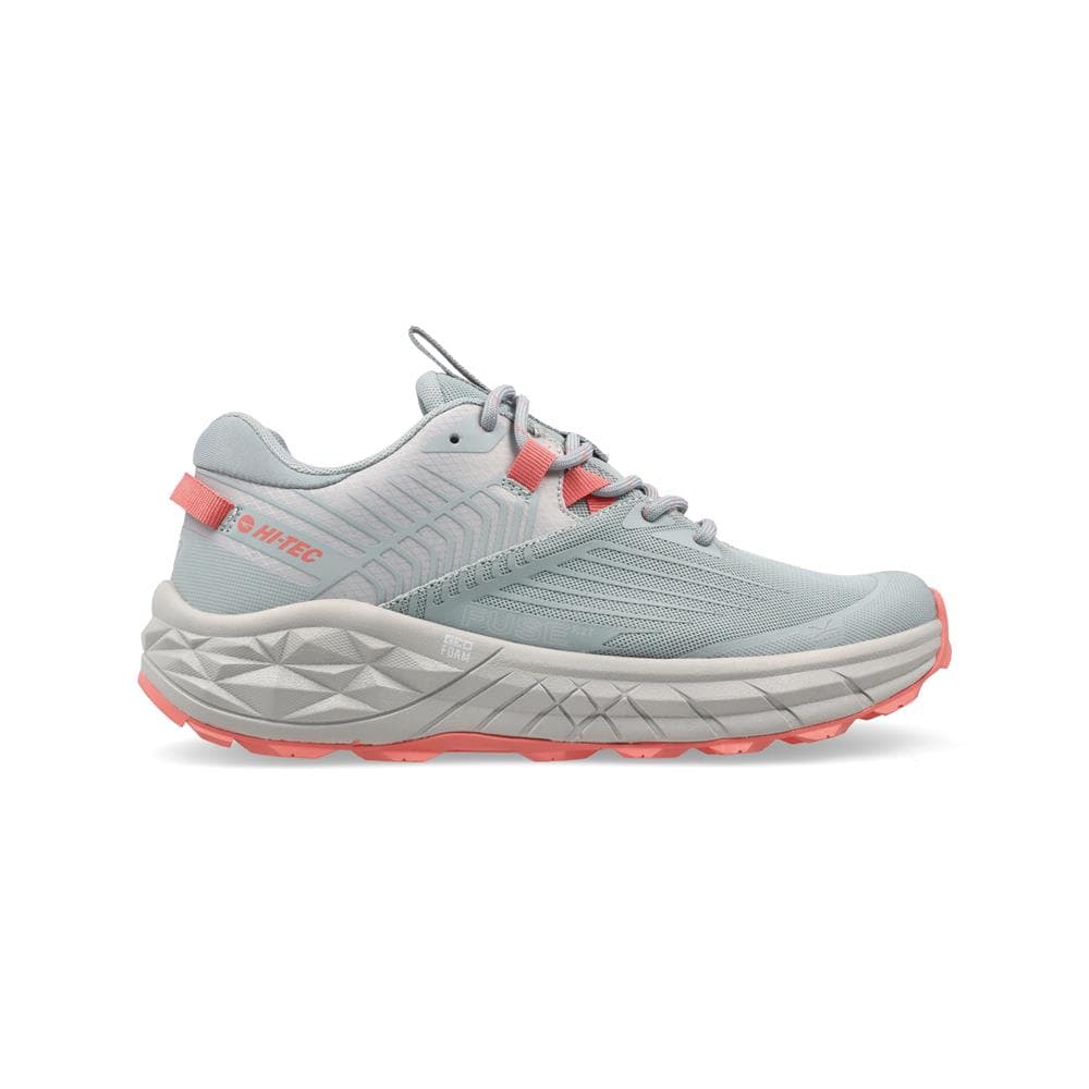 Hi-Tec Fuse Trail Low W - Quarry/Burnt Coral
