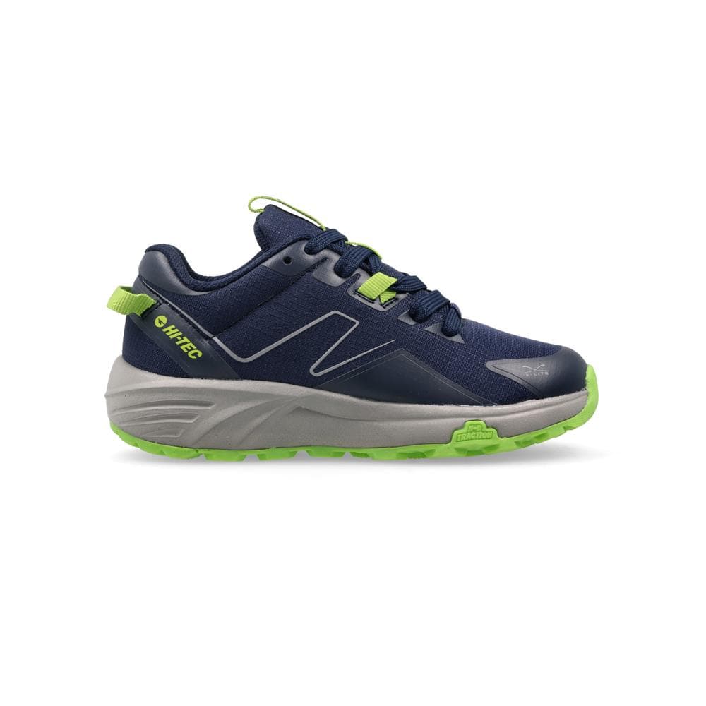 Hi-Tec Tempo Trail JNR - Navy/Dark Citron