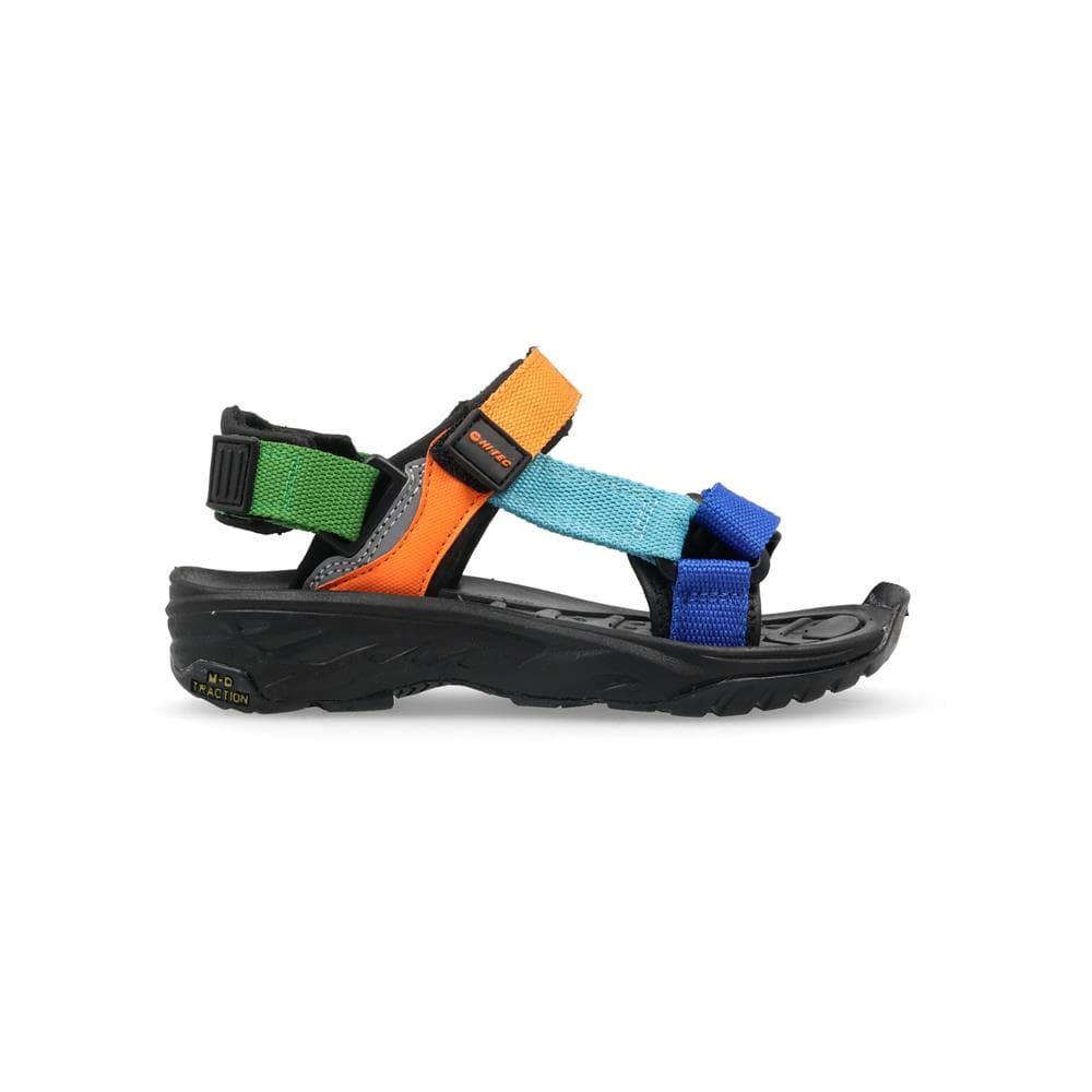 Hi-Tec Ula Raft JNR - Black/Blue/Orange/Green