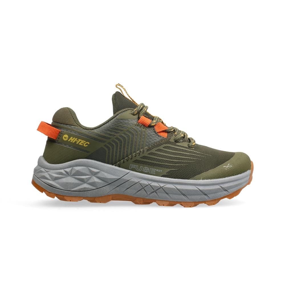 Fuse Trail Low JNR - Grape Leaf/Tangerine