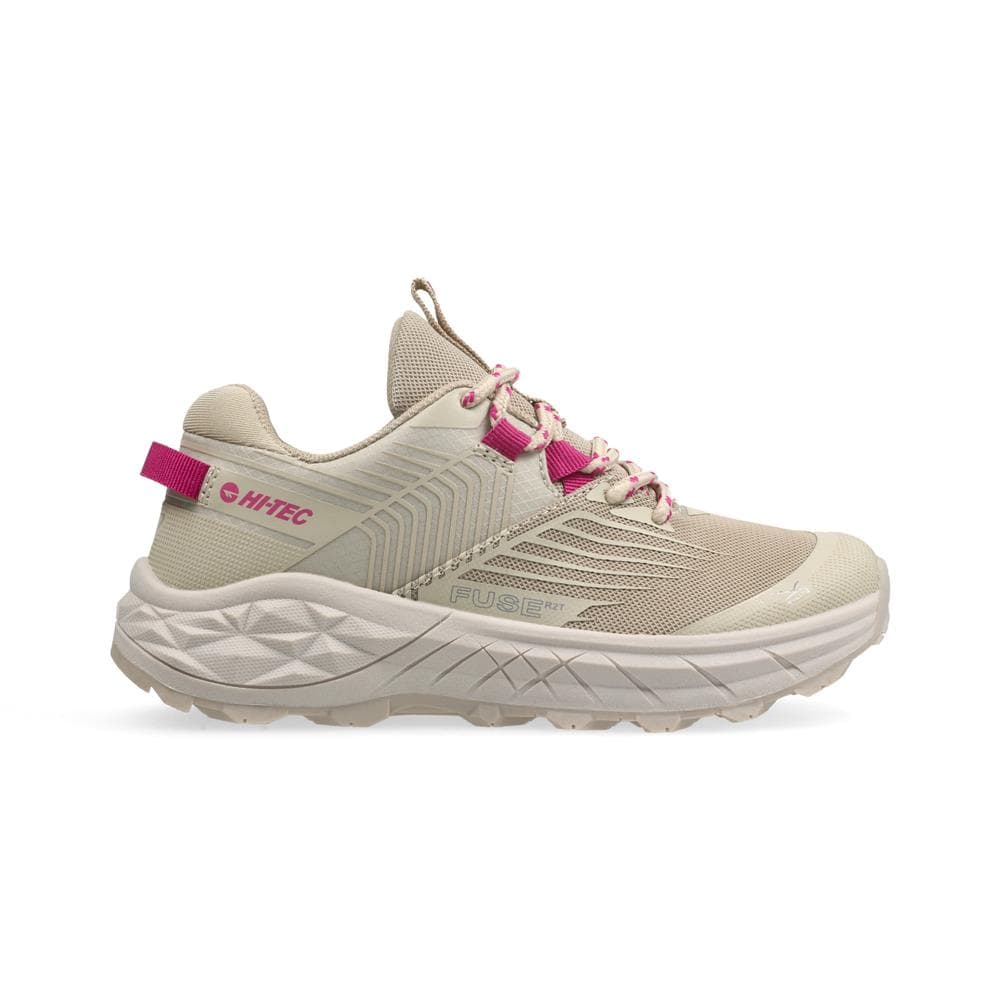 Fuse Trail Low JNR - Dune/Magenta