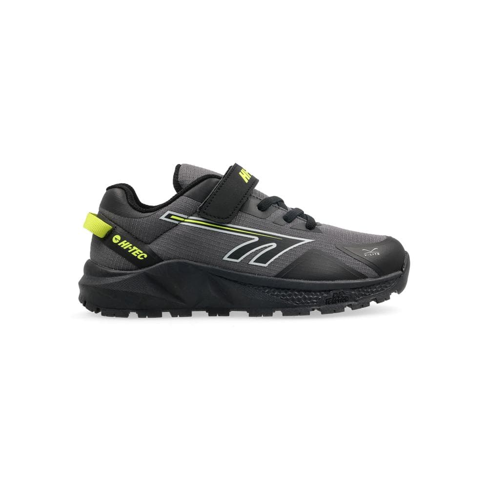 GEO-Pulse Velcro JNR - Charcoal/Lime Green