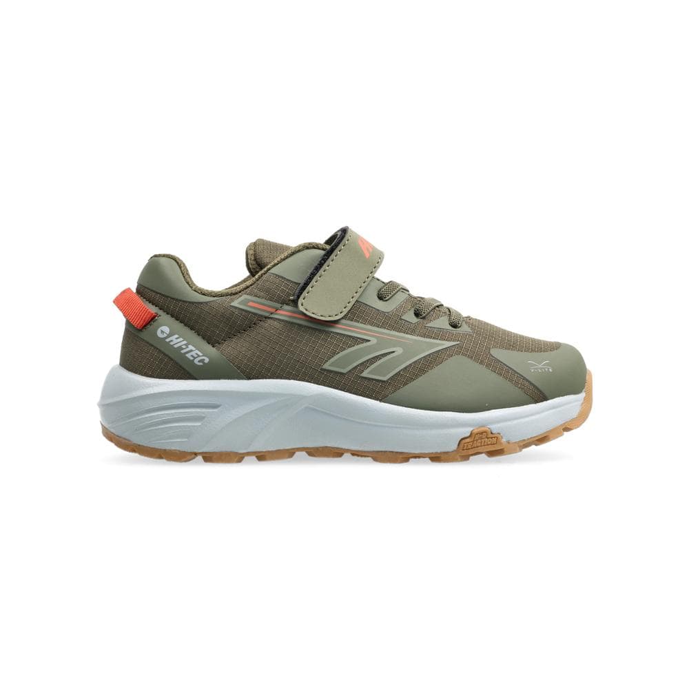Hi-Tec Geo Volt Velcro JNR - Burnt Olive