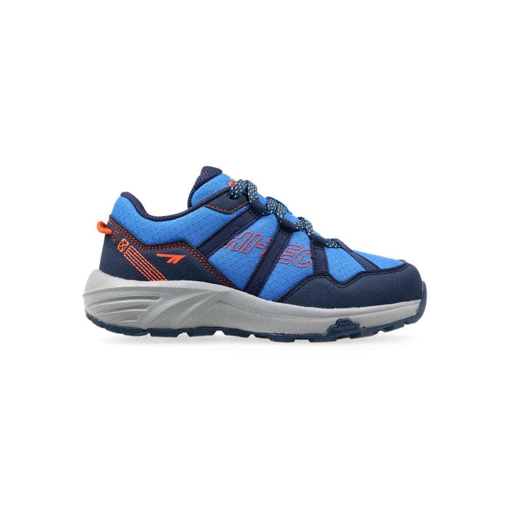 Hi-Tec Geo Sella JNR - Navy/Imperial Blue/Tangerine