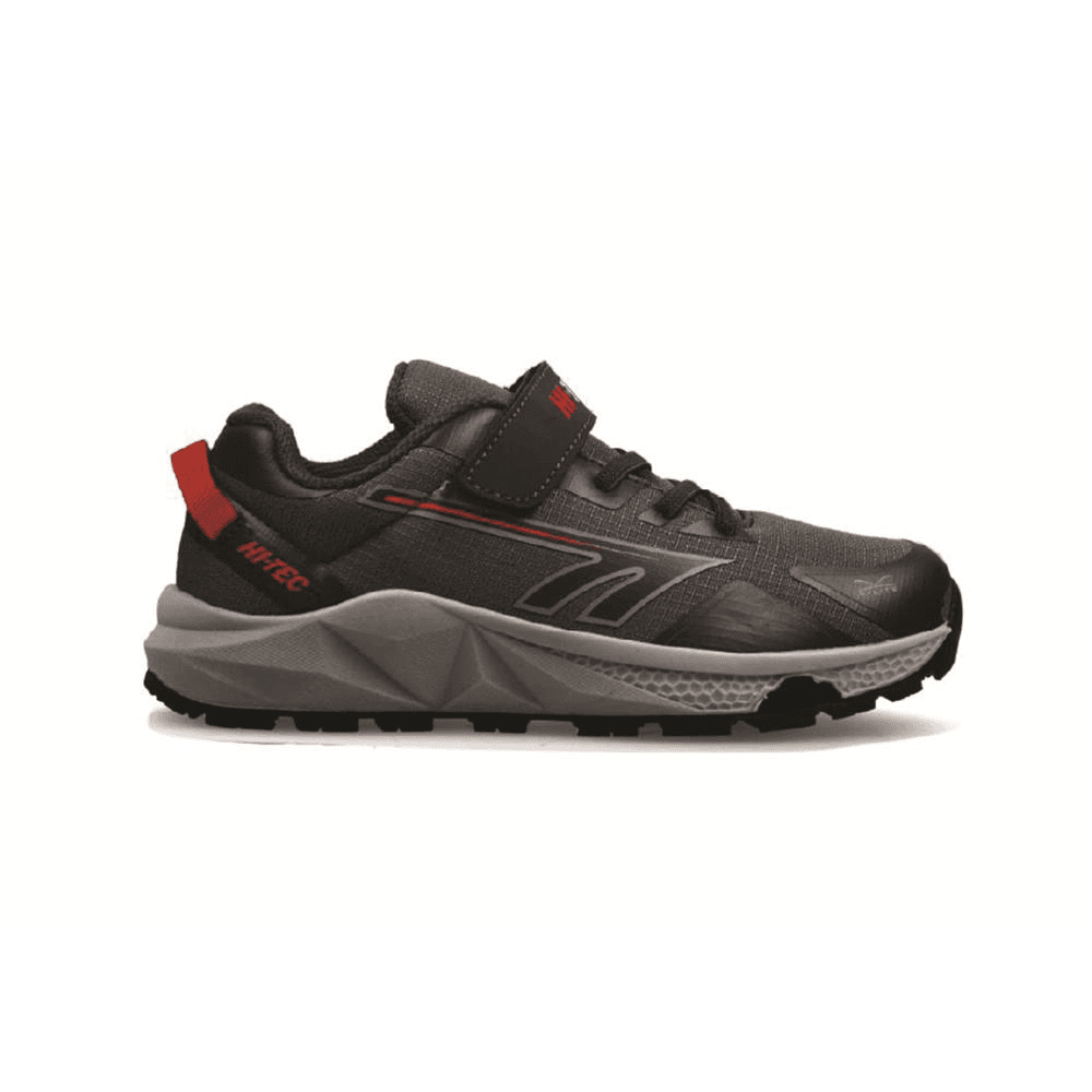 Hi-Tec Geo Pulse II Velcro JNR - Black/Red