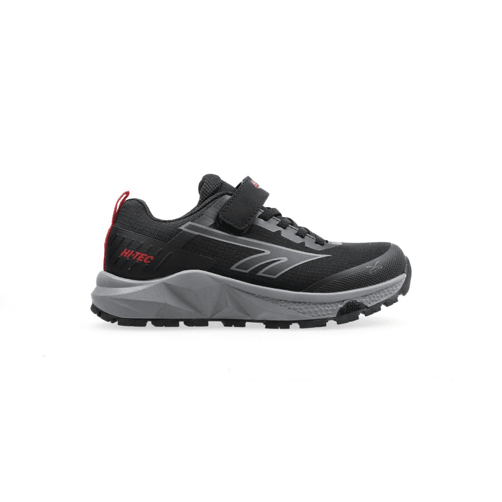 Hi-Tec Geo Surge Velcro JNR - Black/Red