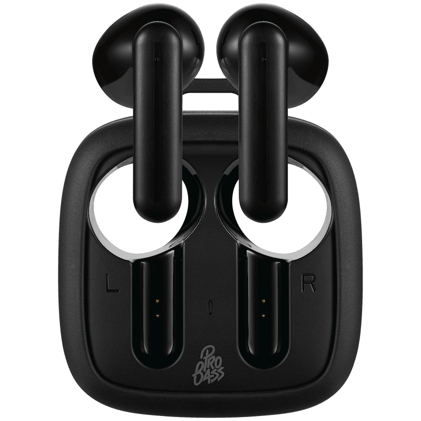 Pro Bass Vibe Series TWS Earphones - Black