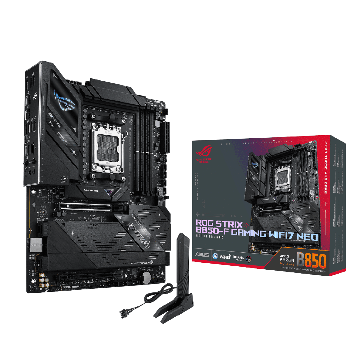 ASUS ROG STRIX B850-F GAMING WIFI7 NEO AM5 ATX Gaming Motherboard