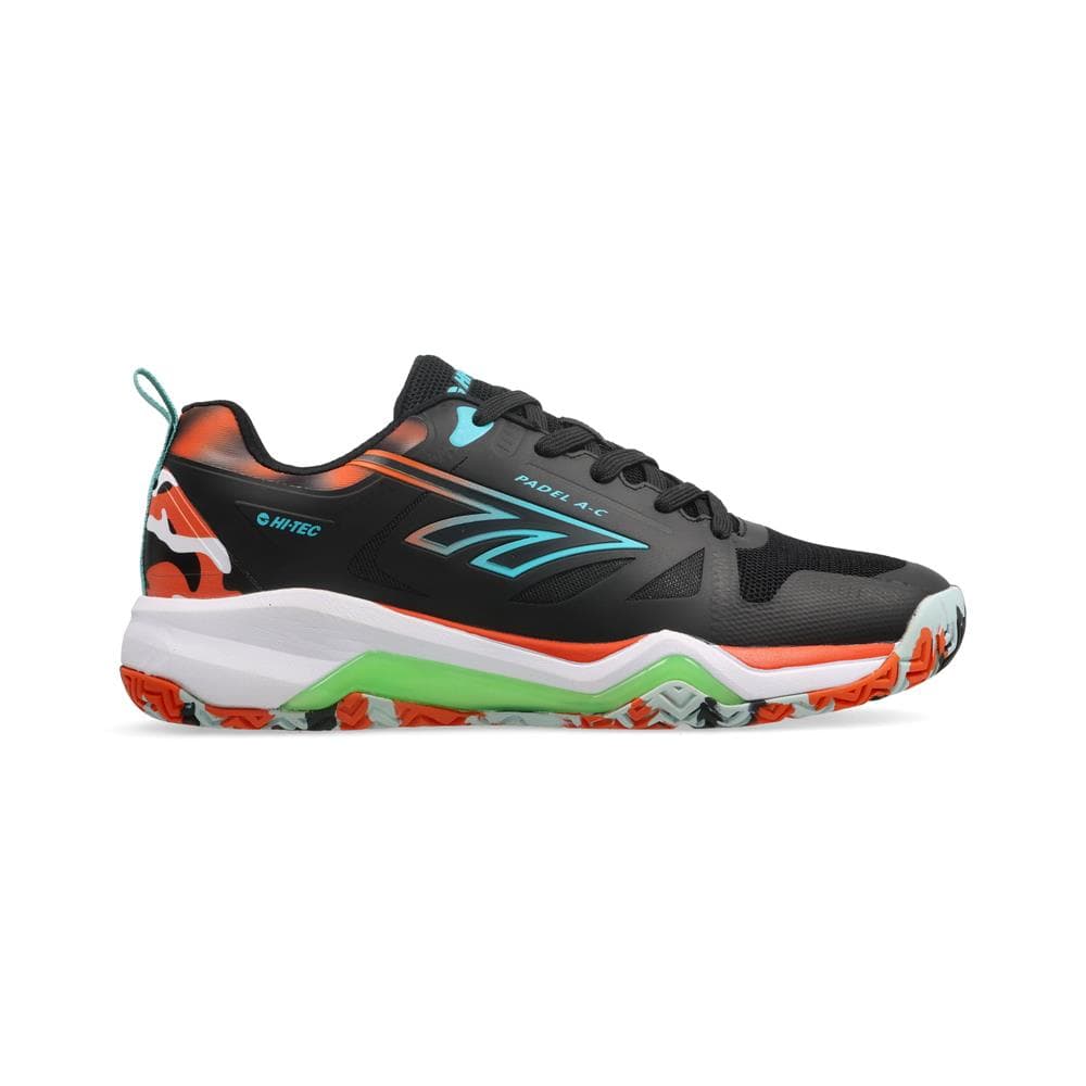 Hi-Tec Padel Advance AC - Black/Tangerine