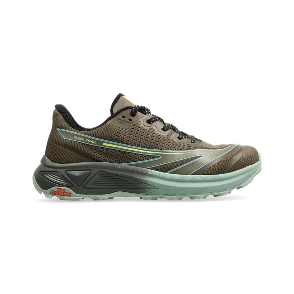 Flash Trail - Olive Night/Iceberg Green