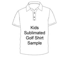 Sample - 3-4 Kids Custom Sub Golf Shirt
