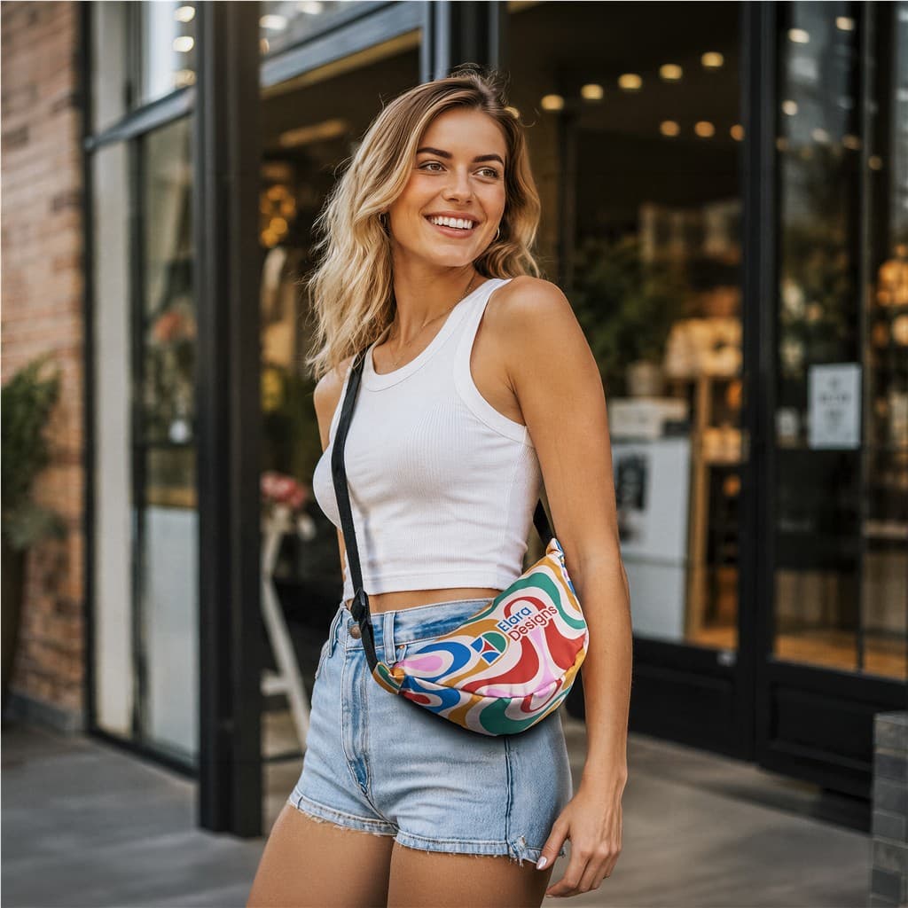 Sample Hoppla Esprit Polyester Crossbody Bag