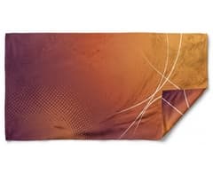 Fluffy Custom Double-Sided Sub Beach Towel - Large