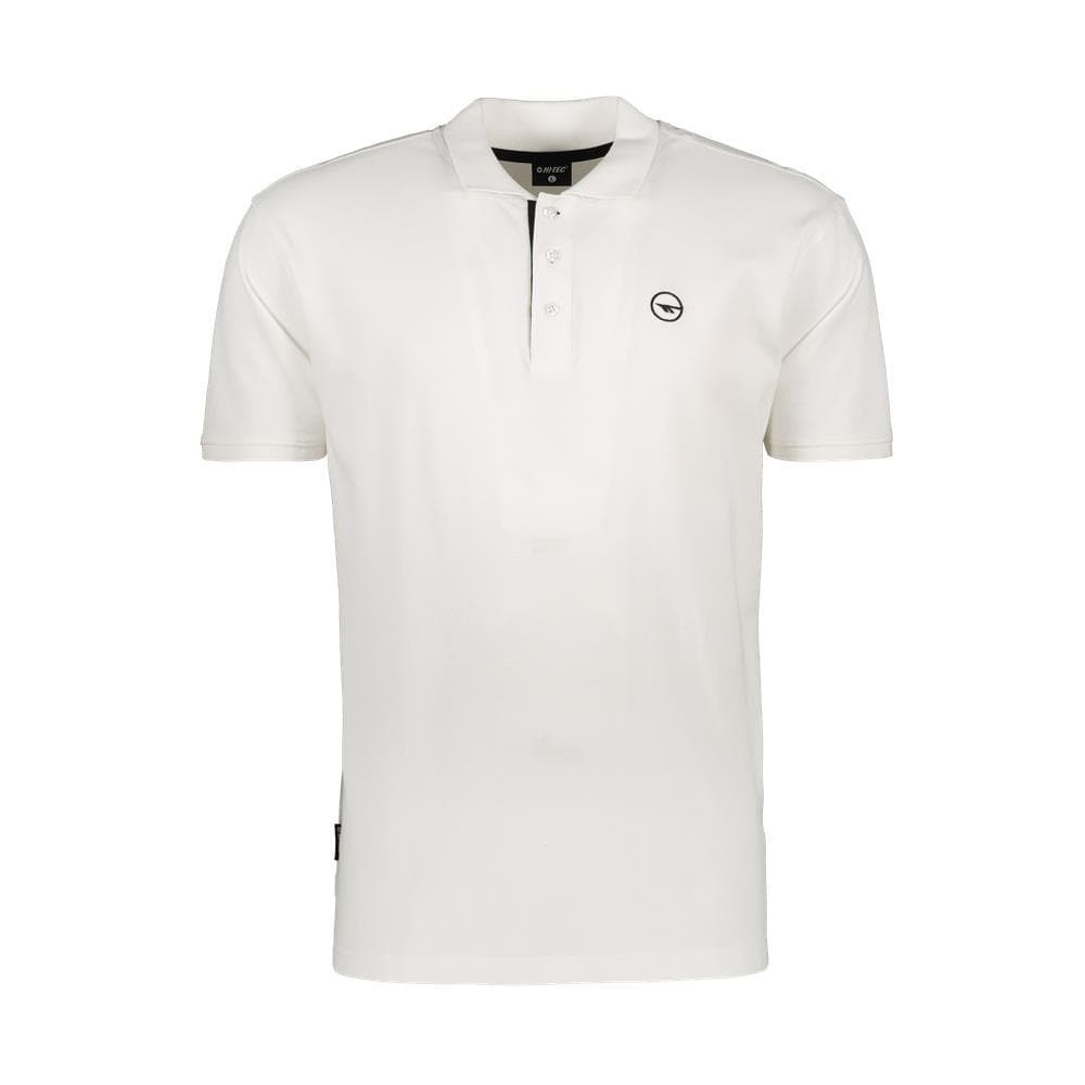 Mens Pique Polo - White