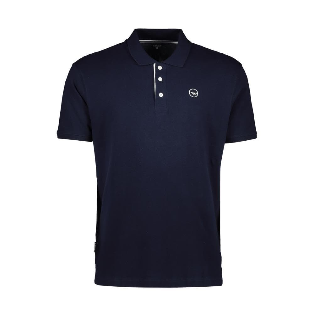 Hi-Tec Mens Pique Polo - Navy