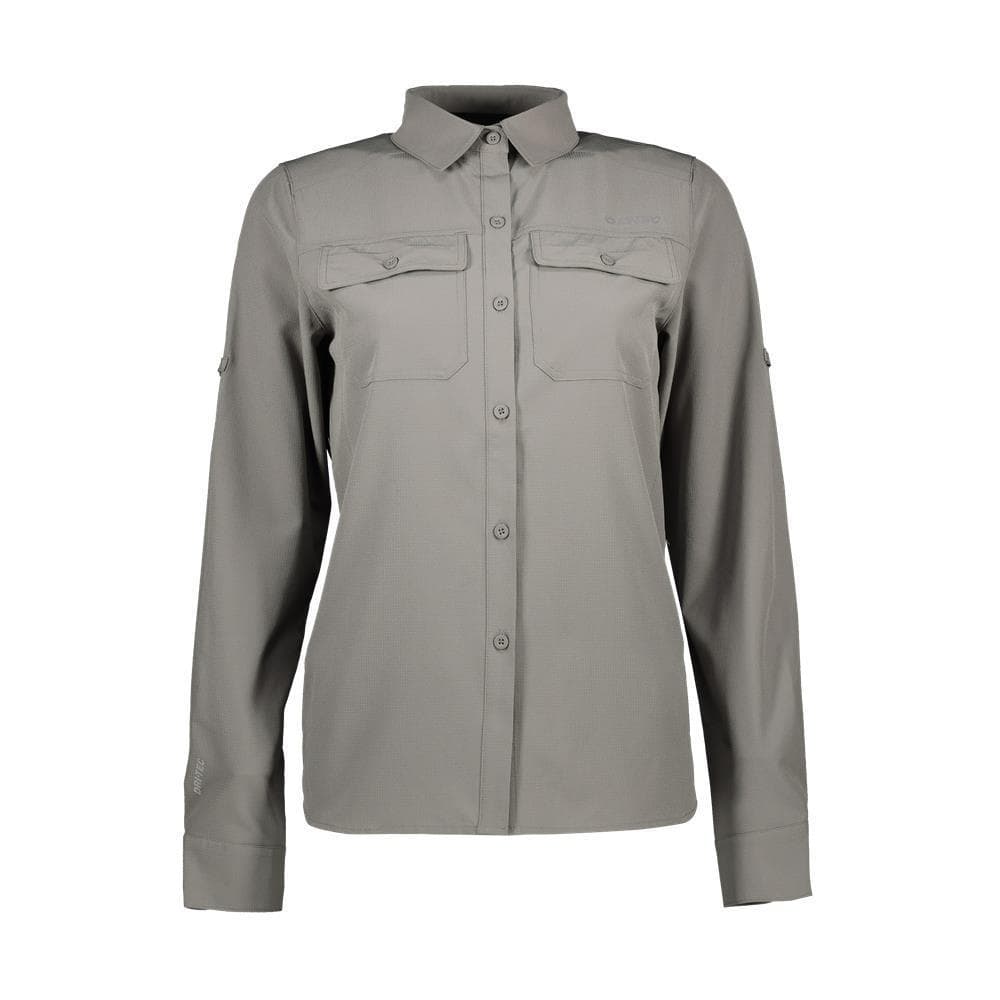 Hi-Tec Ladies Tech Longsleeve Shirt - Light Grey