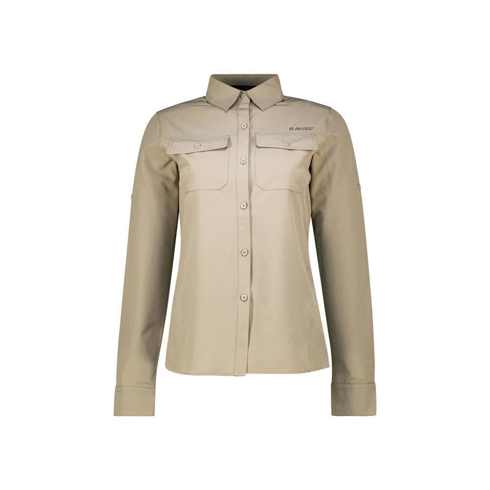 Hi-Tec Ladies Tech Longsleeve Shirt - Stone