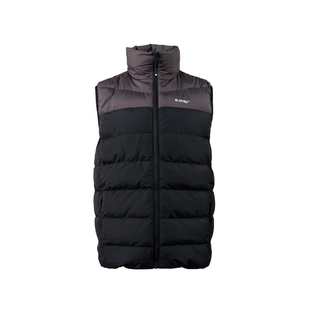Hi-Tec Mens Simba Sleeveless Jacket - Black/Grey