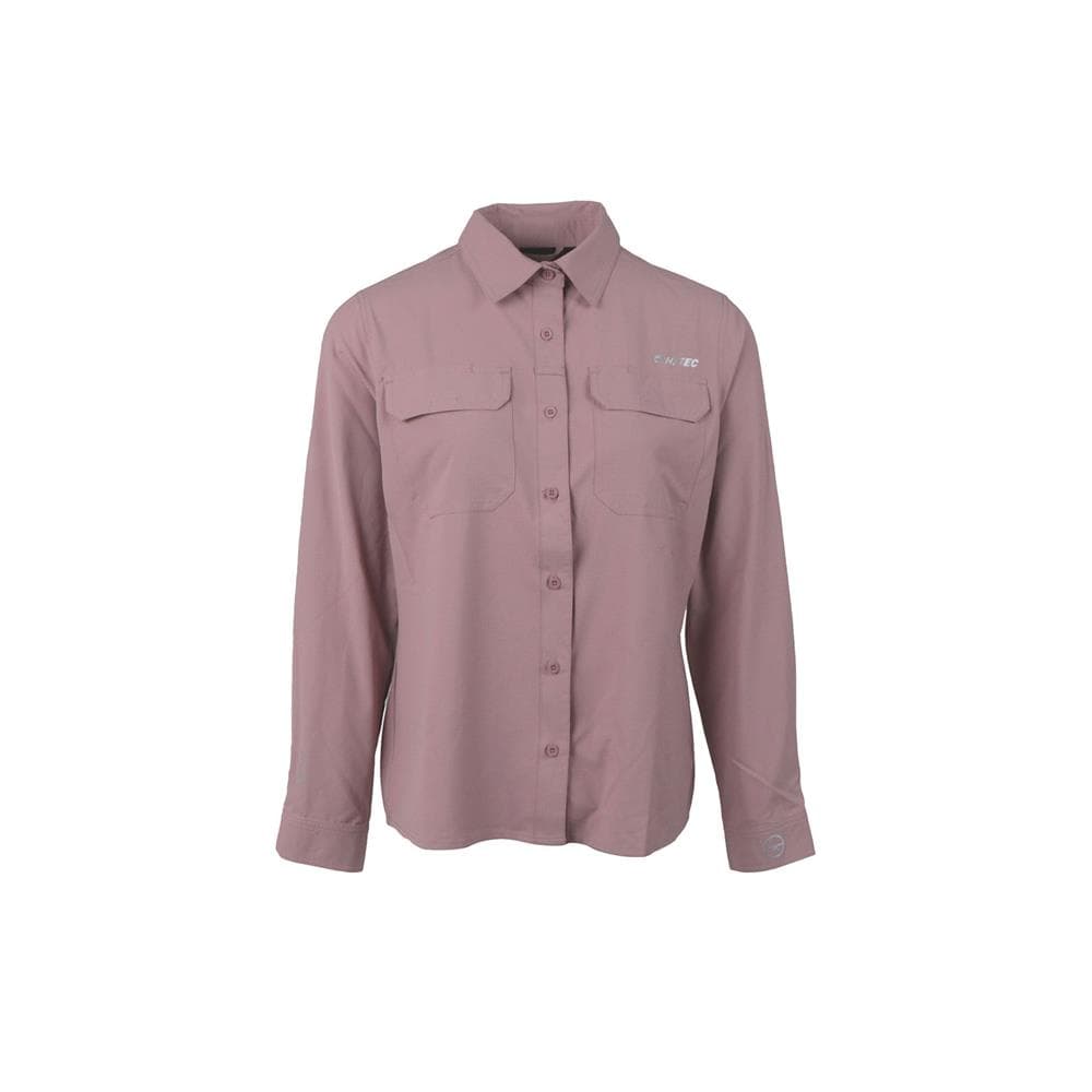 Hi-Tec Ladies Bush Long Sleeve Shirt - Woodrose